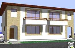 Duplex de vanzare, 108 mp, teren de 200 mp, front 10 ml! In zona linistita!