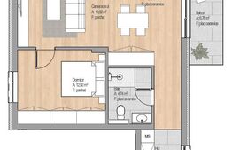 Apartament 2 camere, 52.02 mp, zona Cetatii
