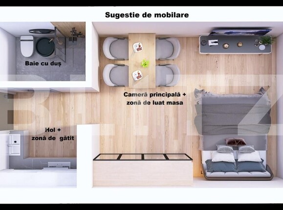 Garsonieră de vânzare Noua - 190970AV | BLITZ Brașov | Poza3