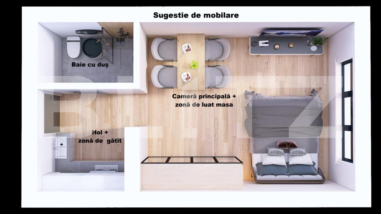 Garsonieră de vânzare Noua - 190970AV | BLITZ Brașov | Poza3