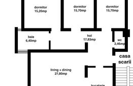 Apartament elegant 4 camere, 125 mp utili | vilă exclusivistă | Andrei Mureșanu 