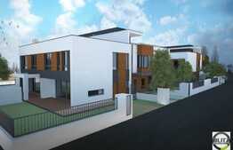 Vanzare duplex 115 mp utili, teren 220 mp, front 12 ml, cu terasa 60 mp