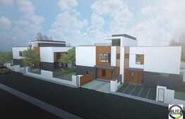 Vanzare duplex 115 mp utili, teren 220 mp, front 12 ml, cu terasa 60 mp