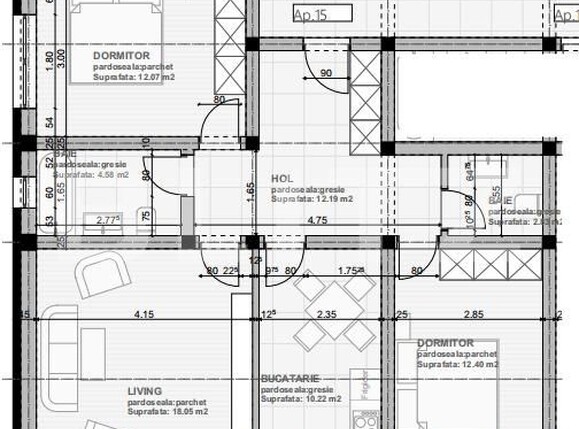 Apartament de vânzare 3 camere Sanpetru - 191283AV | BLITZ Brașov | Poza1