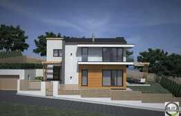 Casa individuala, 169 mp utili, 682 mp teren, semifinisat, zona Aeroportului