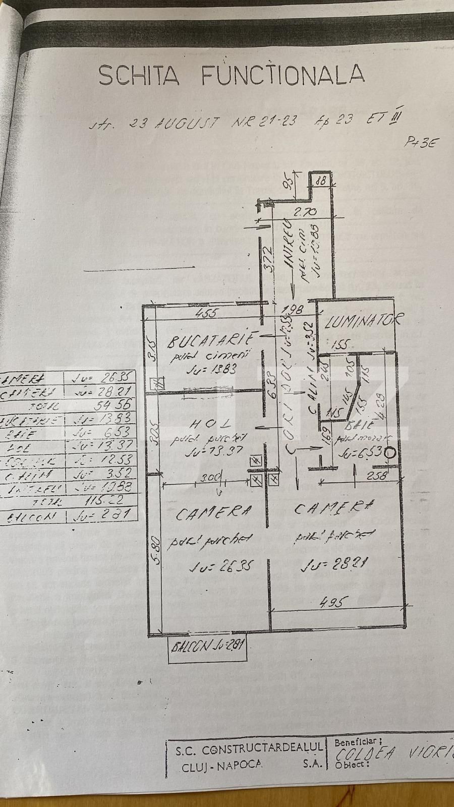 Apartament de vânzare 3 camere Central - 191348AV | BLITZ Cluj-Napoca | Poza15