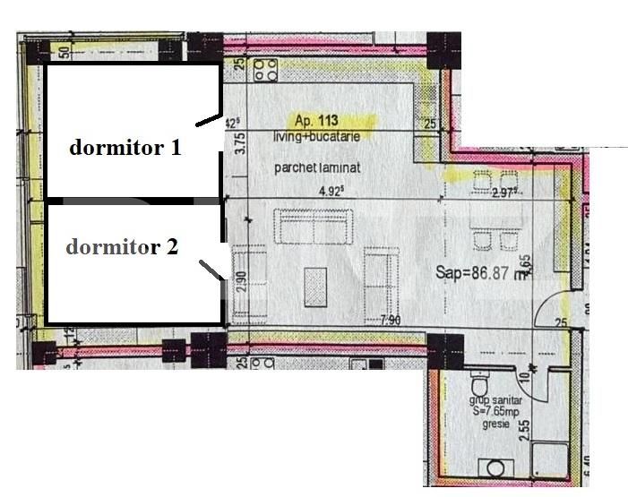 Apartament de vânzare 3 camere Bulgaria - 191349AV | BLITZ Cluj-Napoca | Poza9