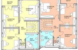 Duplex de vanzare, 220 mp cu 300 mp teren, finisat sau semifinisat