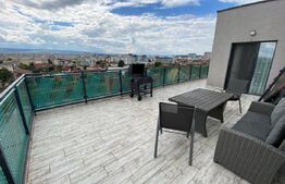 Apartament modern cu 3 camere, 68 mp, 2 bai, terasa 50 mp, garaj - zona Marasti