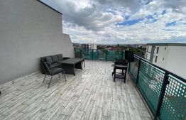 Apartament modern cu 3 camere, 68 mp, 2 bai, terasa 50 mp, garaj - zona Marasti