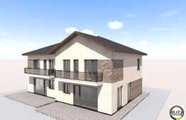 Parte de duplex de vanzare, 117 mp utili, teren 250 mp, zona Campului