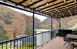 Cabană de vis pe malul lacului Someșul Cald – ponton propriu, business la cheie