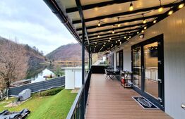 Cabană de vis pe malul lacului Someșul Cald – ponton propriu, business la cheie