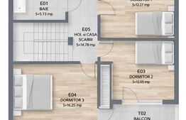 Casă modernă stil industrial, 120 mp utili, zona intrare Baciu - Cluj