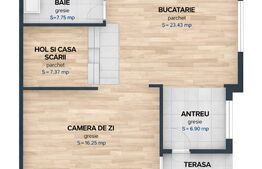 Casă modernă stil industrial, 120 mp utili, zona intrare Baciu - Cluj