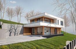 Teren 780 mp cu proiect autorizat P+E, front 38 m, zona Sungarden – Baciu