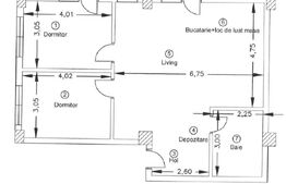 Apartament 3 camere, 75mp, bloc nou, zona Corneliu Coposu