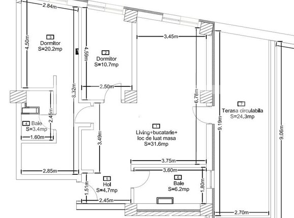 Apartament de vânzare 3 camere Dambul Rotund - 192086AV | BLITZ Cluj-Napoca | Poza7