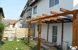 Vanzare casa 98 mp utili, teren 200 mp, front 13.6 ml, semifinisat, imobil nou