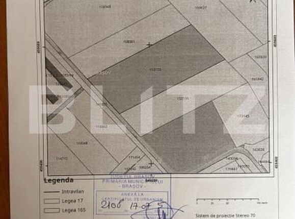 Teren de vânzare Vest - 192299TV | BLITZ Brașov | Poza1
