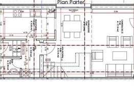 Casa insiruita cu 3 camere, semifinisata, 95 mp, 180 mp teren + terasa 30 mp