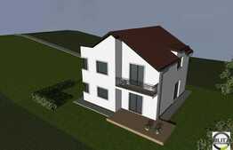 Casa individuala, semifinisata, 128 mp, teren 400 mp, parcare, terasa, balcon!