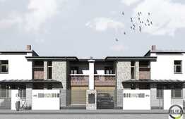 De vanzare duplex, 137 mp utili, teren 300 mp, semifinisat, zona Europa!