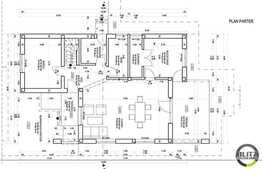 Casa cu 5 dormitoare, 160 mp, teren 600 mp, 10 ml front stradal, zona de case!