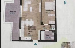 Apartament 2 camere | 53 mp + terasă 16 mp | etaj 4 | Zona Nicolae Steinhardt