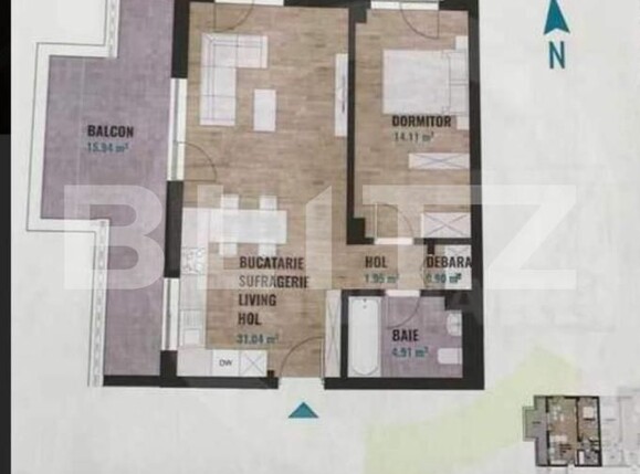 Apartament de vânzare 2 camere Europa - 192620AV | BLITZ Cluj-Napoca | Poza12