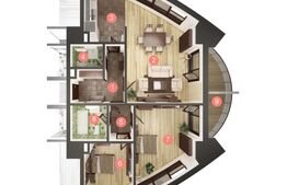 Oportunitate ! Apartament cu 3 camere 2 bai 94 mp Imobil Nou-Manastur