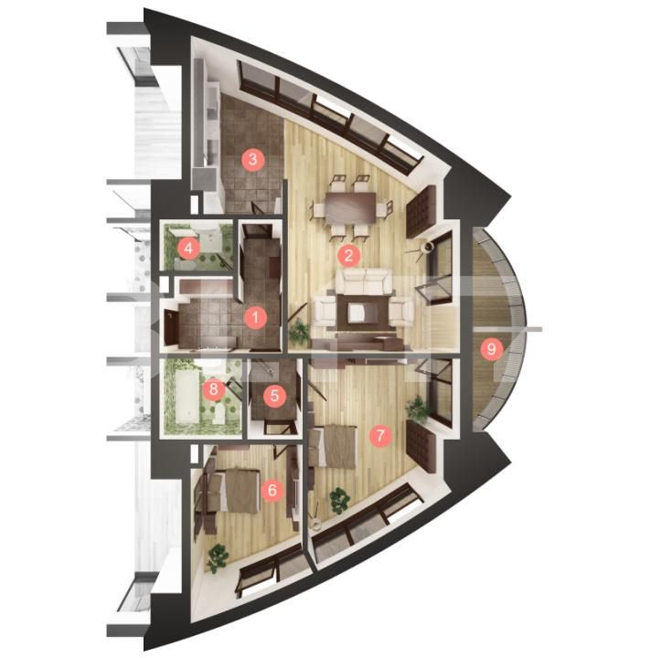 Apartament de vânzare 3 camere Manastur - 192646AV | BLITZ Cluj-Napoca | Poza2