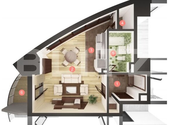 Garsonieră de vânzare Manastur - 192647AV | BLITZ Cluj-Napoca | Poza2