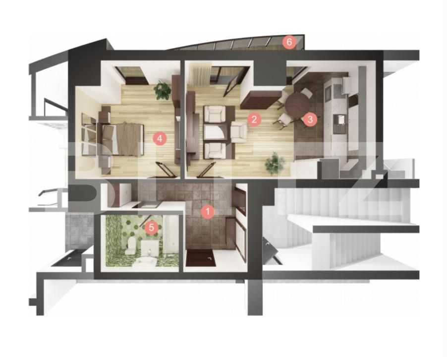 Apartament de vânzare 2 camere Manastur - 192648AV | BLITZ Cluj-Napoca | Poza2