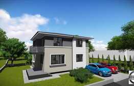 Casa finalizata in 2015, 120 mp utili, 350 mp de teren, in apropiere de E60!