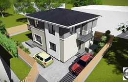 Casa finalizata in 2015, 120 mp utili, 350 mp de teren, in apropiere de E60!