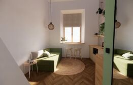 Apartament 1 camera, 27 mp, la casa, Ultracentral