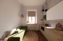 Apartament 1 camera, 27 mp, la casa, Ultracentral