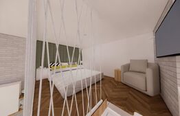 Apartament 1 camera, 27 mp, la casa, Ultracentral