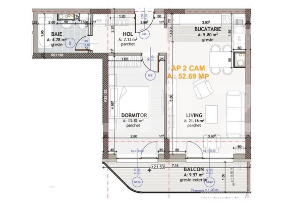 Apartament de vânzare 2 camere Floreşti - 192867AV | BLITZ Cluj-Napoca | Poza7