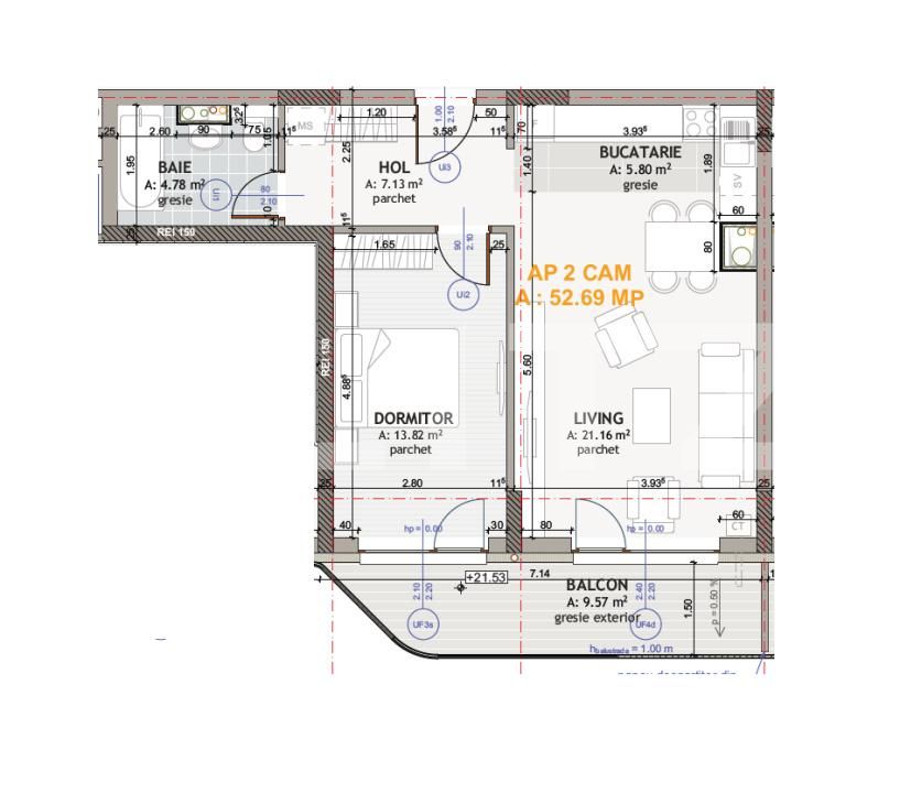 Apartament de vânzare 2 camere Floreşti - 192867AV | BLITZ Cluj-Napoca | Poza7