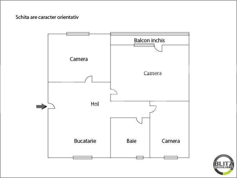 Apartament de vânzare 3 camere Manastur - 1930AV | BLITZ Cluj-Napoca | Poza14
