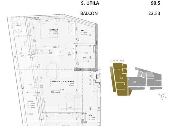 Apartament de vânzare 4 camere Central - 193000AV | BLITZ Cluj-Napoca | Poza2