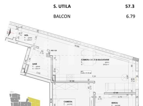 Apartament de vânzare 3 camere Central - 193004AV | BLITZ Cluj-Napoca | Poza2