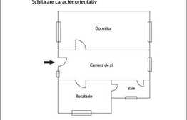 64 mp, 2 camere, la casa/vila in Centru cu parcare in curte