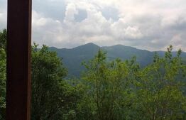 Cabană din lemn masiv, 100 mp utili, teren 3000 mp, Someșu Rece