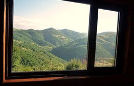 Cabană din lemn masiv, 100 mp utili, teren 3000 mp, Someșu Rece