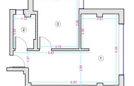 Apartament 2 camere, 44mp, finisat, zona Donath