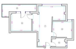 Apartament 3 camere, 66mp, terasa, zona Donath
