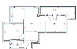 Apartament 3 camere, 63 mp, finisat, zona Donath